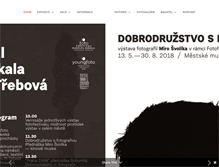 Tablet Screenshot of muzeummoravskatrebova.cz